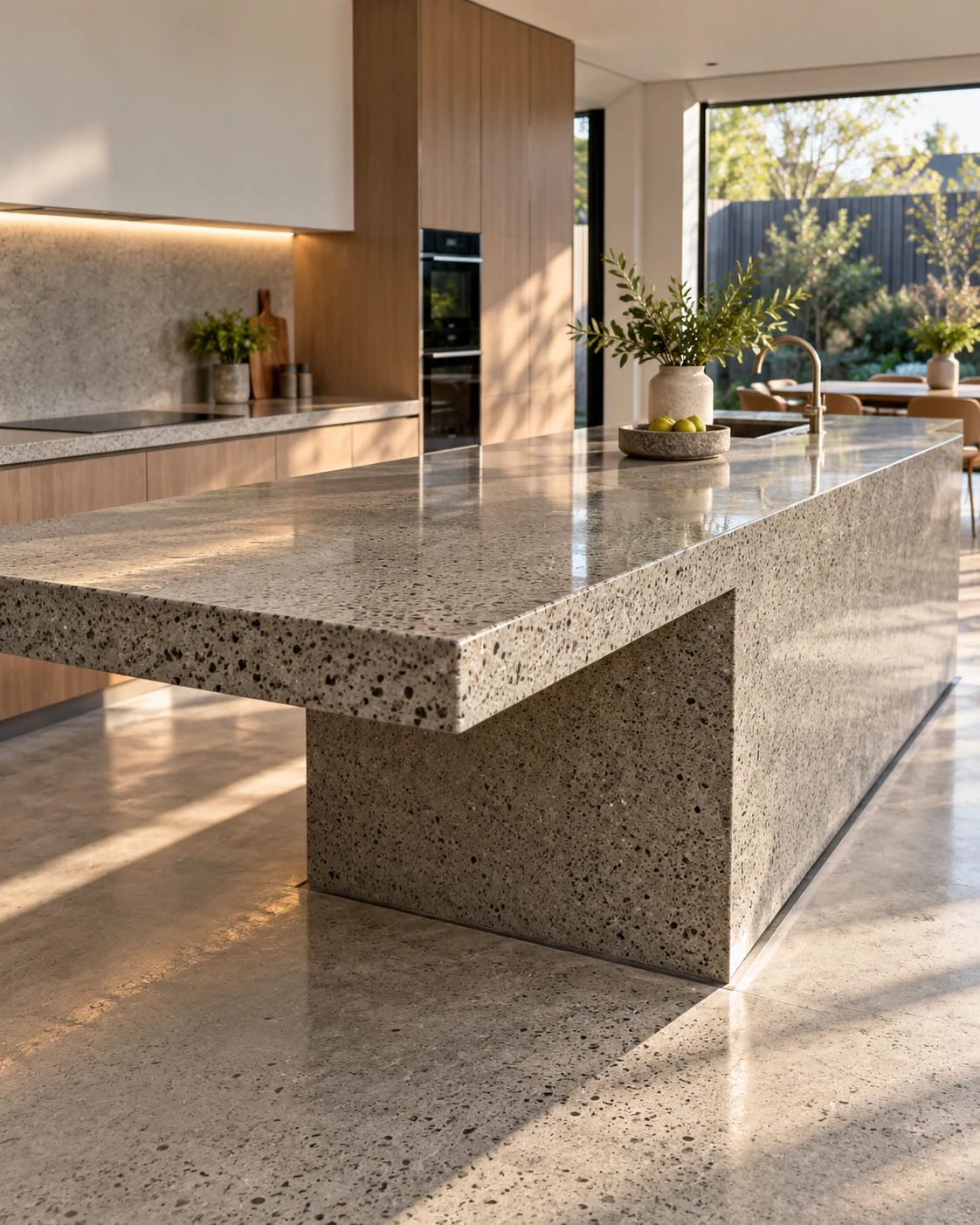 Steps & benchtop polishing